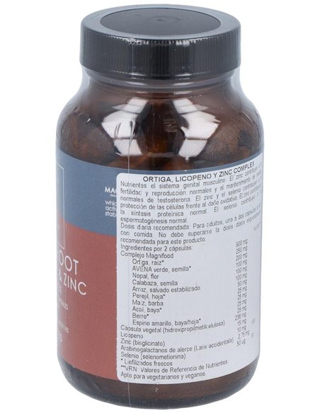 Ortiga,Licopeno Y Zinc Complex 100Vcap.. de Terranova