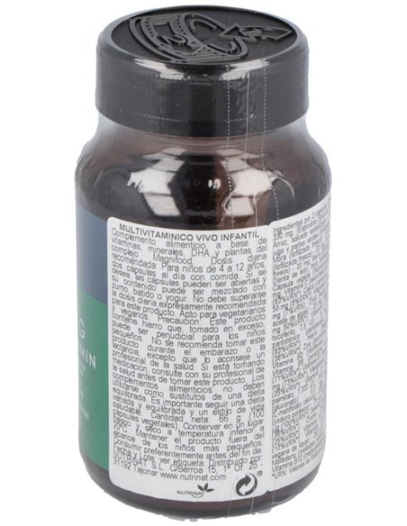 Multivitamínico Vivo Infantil  100 Vcáps de Terranova