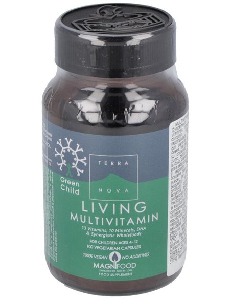 Multivitaminico Vivo Infantil 100Cap. de Terranova