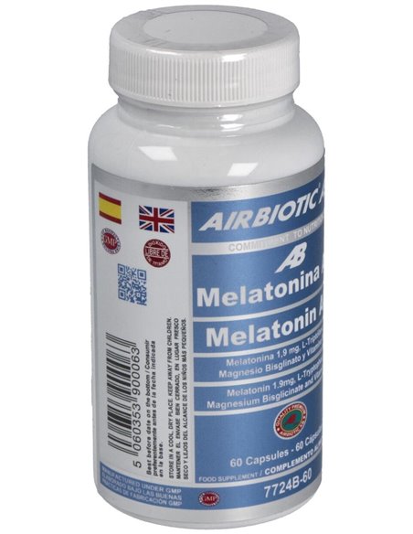 Melatonina Ab 1,9Mg 60Cap. de Airbiotic