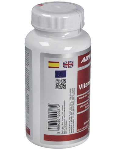 Vitamin B-50 Complex 60Cap. de Airbiotic