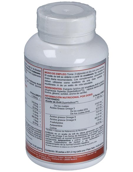 Krillbiotic Ab 590Mg. 90Cap. de Airbiotic