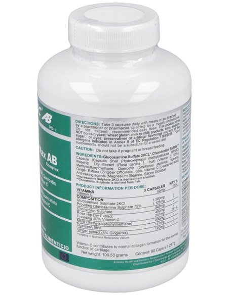 Glucosamina Max Ab Complex 90Cap. de Airbiotic