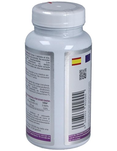 Vit D3 + K2 60Comp. de Airbiotic