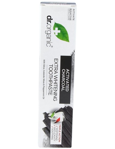 Pasta De Dientes Carbon Activado 100Ml. de Dr. Organic