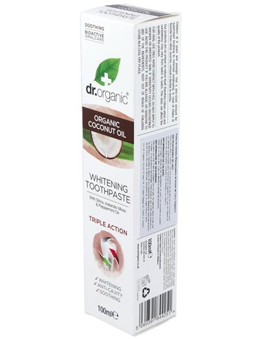 Pasta De Dientes Aceite De Coco Organico 100Ml. de Dr. Organic