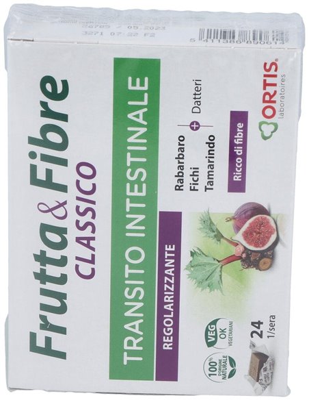 Frutas Y Fibras Clasico 24Cubitos de Ortis