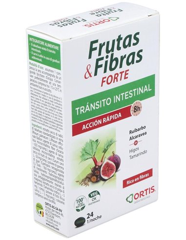 Fruta Y Fibra Forte 12Cubitos de Ortis