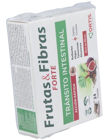 Frutas Y Fibras Forte 24Cubitos de Ortis