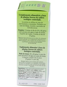 Ext. Avena Sativa (Avena)  50Ml. de Biover 2