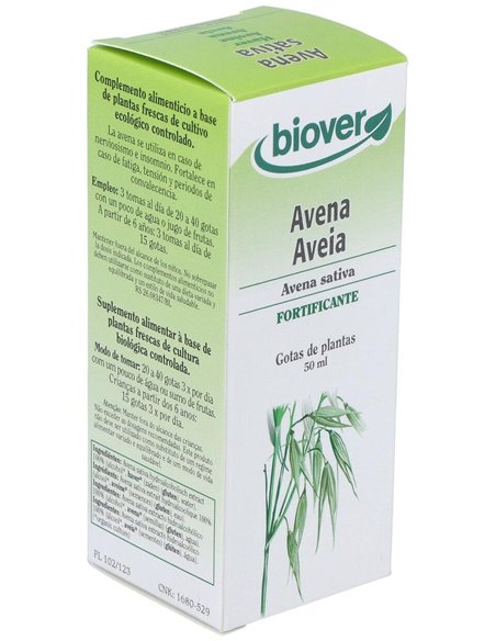 Ext. Avena Sativa (Avena)  50Ml. de Biover