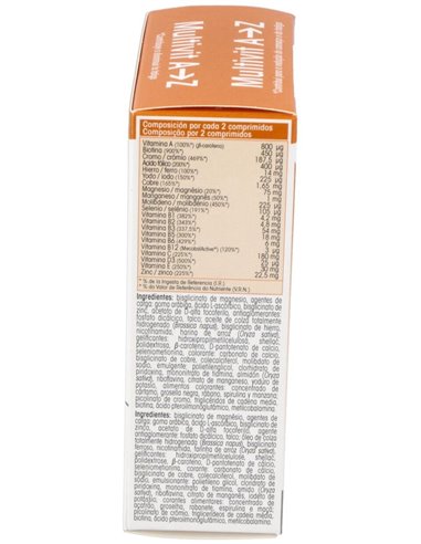 Multivit A -> Z de Physalis