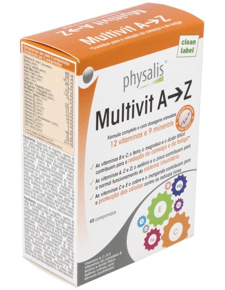 Multivit A -> Z de Physalis