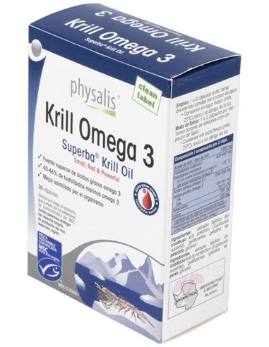 Krill Omega 3 30Cap. de Physalis