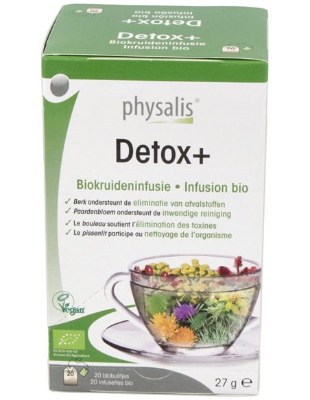 Detox+ Infusion 20Filtros Bio de Physalis