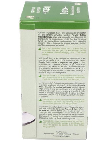 Detox+ Infusion 20Filtros Bio de Physalis