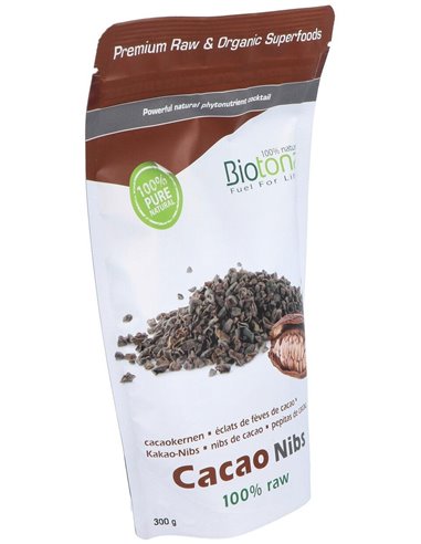 Cacao Nibs 300Gr. Bio de Biotona
