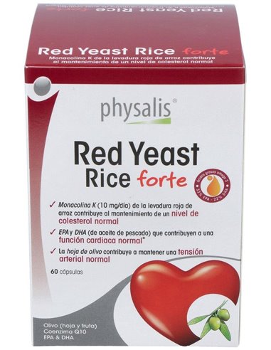 Levadura roja de arroz FORTE 60 capsulas Physalis
