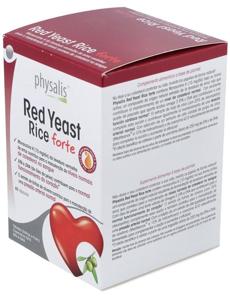 Levadura roja de arroz FORTE 60 capsulas Physalis