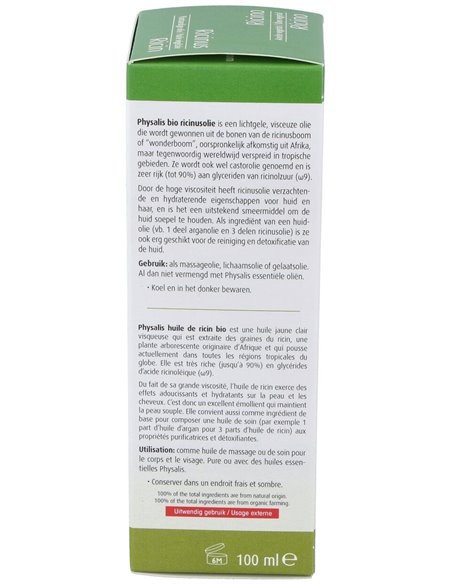 Aceite Ricinus de Physalis