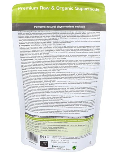 Moringa Raw Powder de Biotona