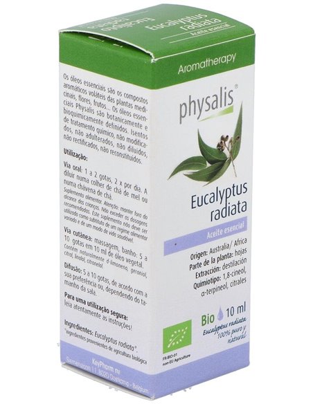 Aceite Esencial Eucalipto Radiata de Physalis