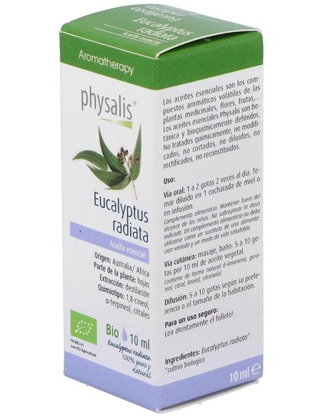 Aceite Esencial Eucalipto Radiata de Physalis