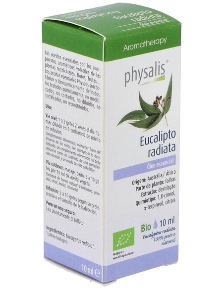 Aceite Esencial Eucalipto Radiata de Physalis