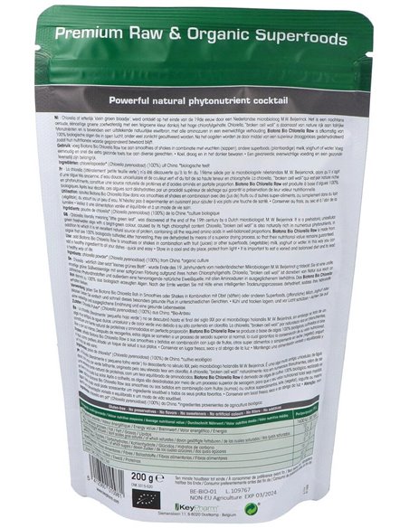 Chlorella Raw Powder de Biotona