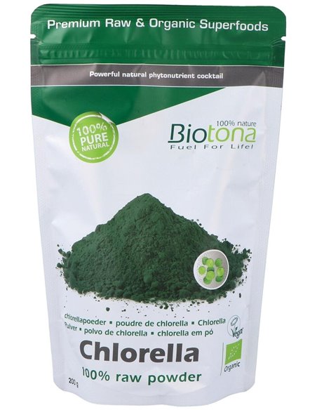 Chlorella Raw Powder de Biotona