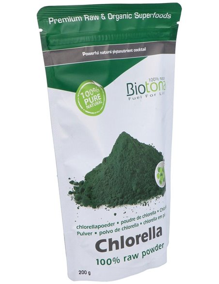 Chlorella Raw Powder de Biotona