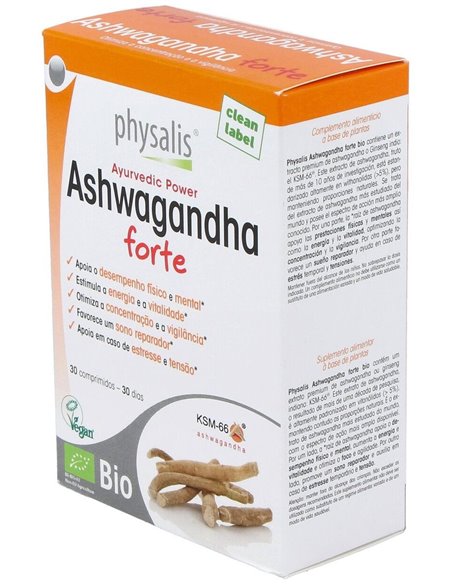 Ashwagandha Forte 30Comp. Bio de Physalis