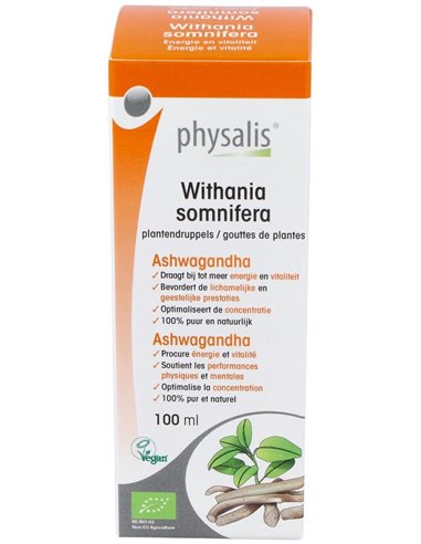TinturaWithania Somnifera (Ashwagandha) de Physalis
