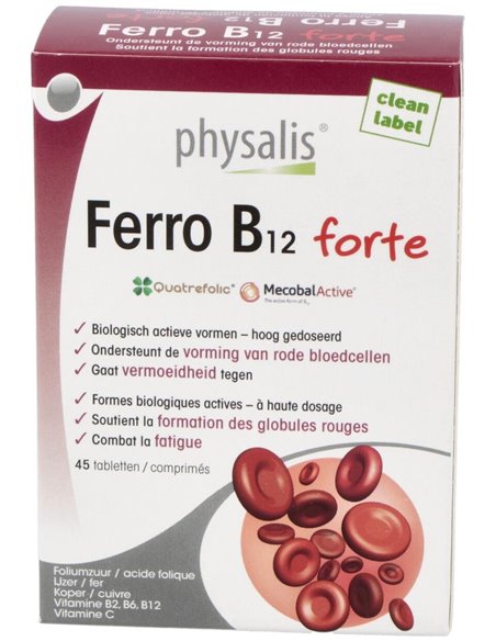 Ferro B12 Forte de Physalis
