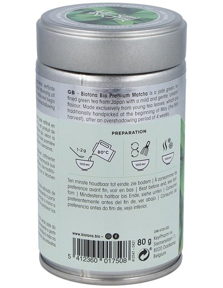 Tea Superior Matcha de Biotona