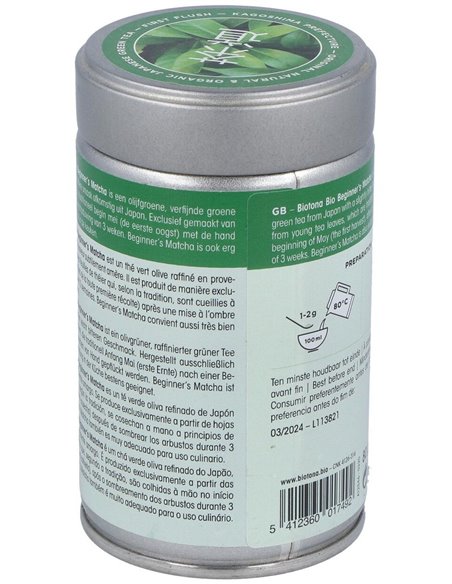 Begginers Matcha Eco 80Gr. de Biotona