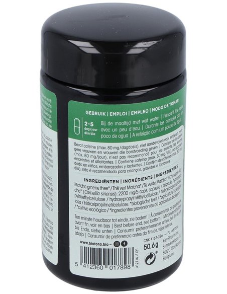 Matcha Capsulas de Biotona