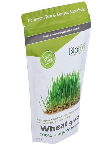Wheat Grass Raw Jugo De Trigo 150Gr. Bio de Biotona