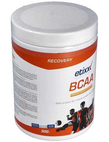 Etixx Recovery Bcaa Powder Naranja/Mango 300Gr. de Etixx