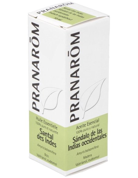 Sandalo De Las Indias Occ. Aceite Esencial 10Ml. de Pranarom Aceites