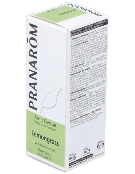 Lemongrass Aceite Esencial 10Ml. de Pranarom Aceites