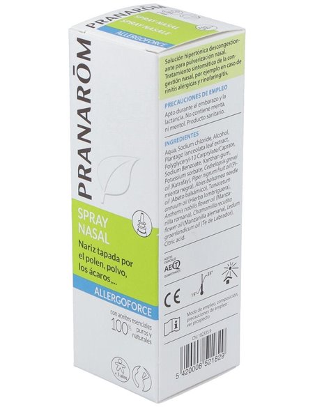 Allergoforce Spray Nasal 15Ml. de Pranarom P.Acabado