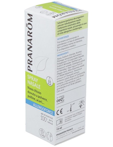 Allergoforce Spray Nasal 15Ml. de Pranarom P.Acabado