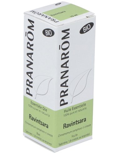 Ravintsara Hoja Aceite Esencial Bio 10Ml. de Pranarom Aceites
