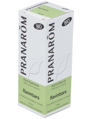 Ravintsara Hoja Aceite Esencial Bio 10Ml. de Pranarom Aceites