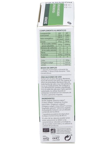 Aromaforce Nariz-Garganta 30Cap. Bio de Pranarom P.Acabado