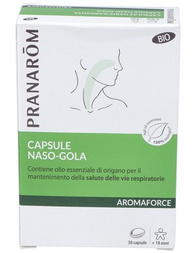 Aromaforce Nariz-Garganta 30Cap. Bio de Pranarom P.Acabado