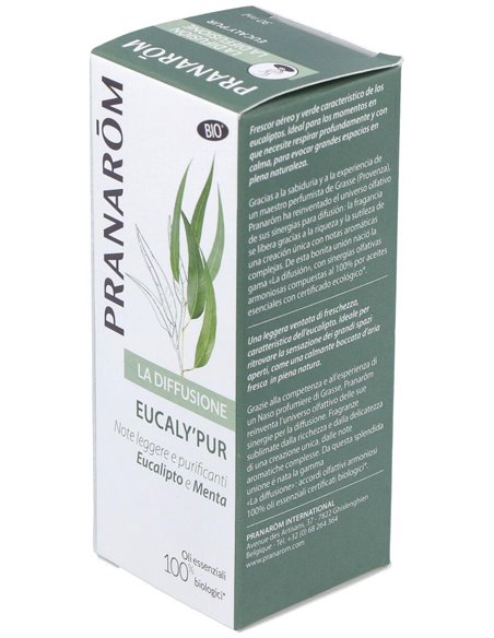 Eucaly Pur Aceite Difusion 30Ml. Bio de Pranarom Difusion