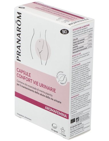 Aromafemina Confort Vias Urinarias 30Cap. de Pranarom P.Acabado