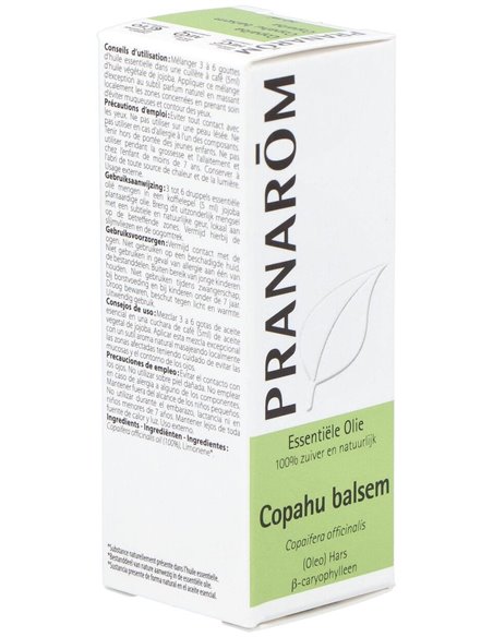 Copaiba Oleoresina 10 Ml de Pranarom